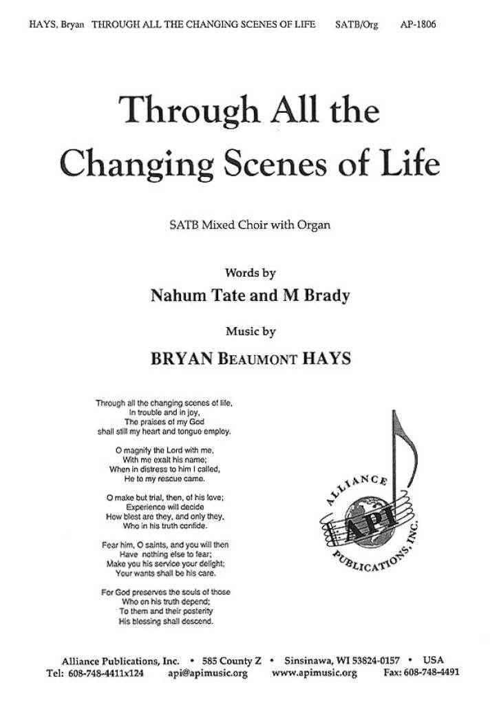 Through All the Changing Scenes of Life